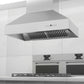 ZLINE Outdoor Island Mount Range Hood in Stainless Steel 