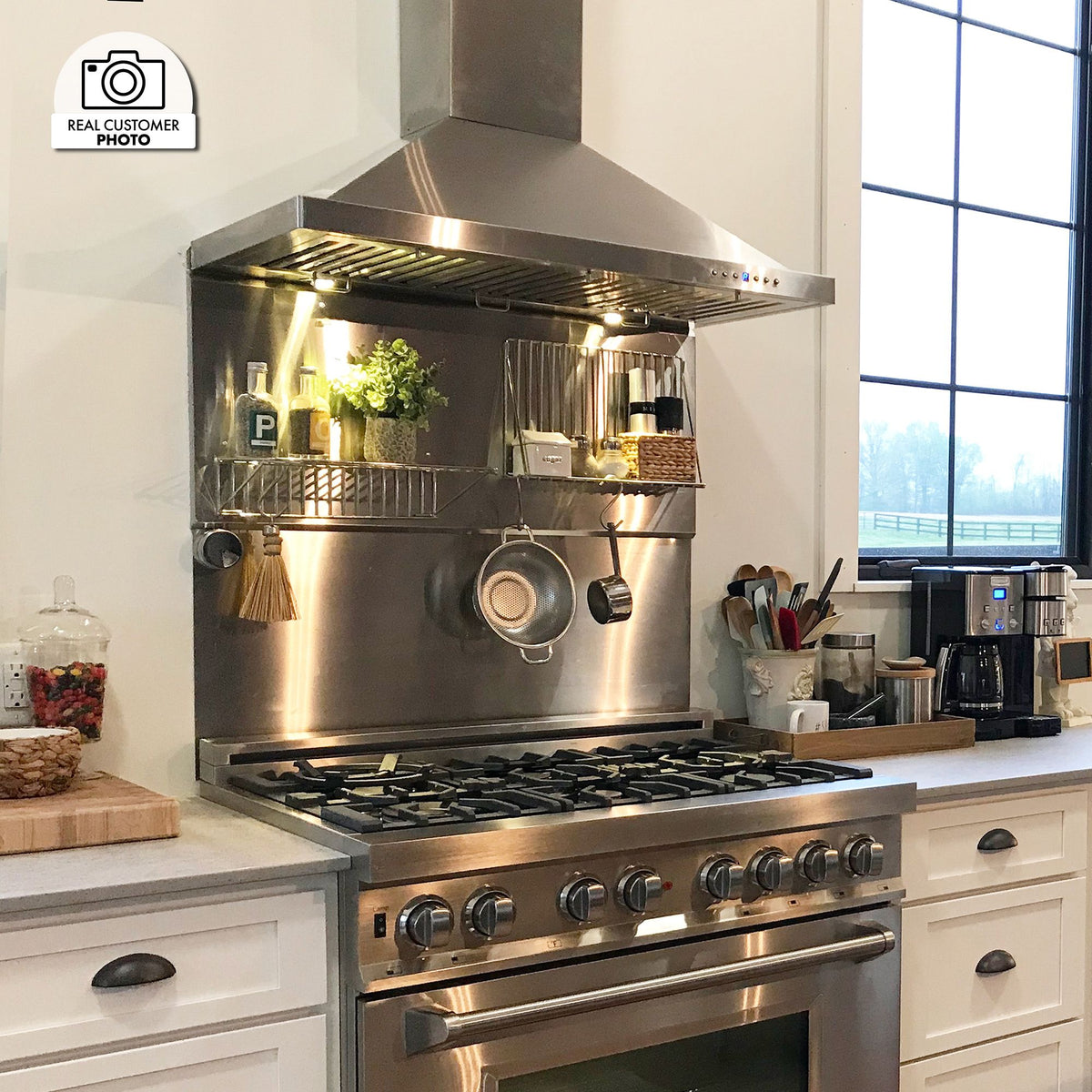 ZLINE Outdoor Wall Mount Range Hood in Stainless Steel