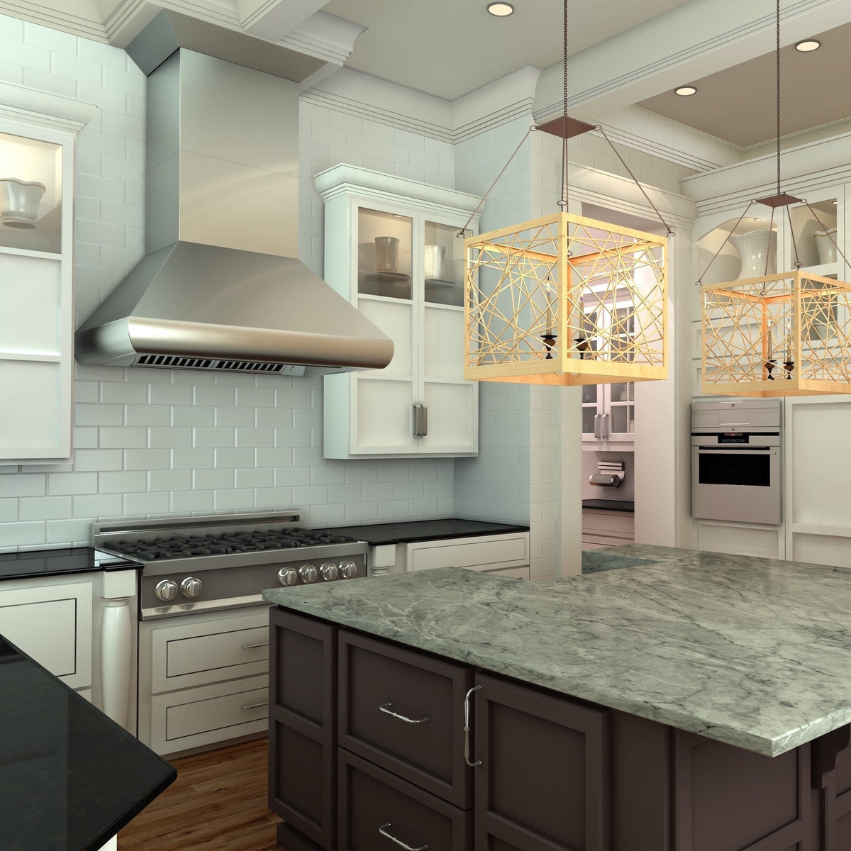 ZLINE Professional Wall Mount Range Hood in Stainless Steel 