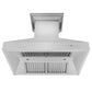 ZLINE Professional Wall Mount Range Hood in Stainless Steel with Built-in CrownSound Bluetooth Speakers - 667CRN-BT