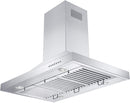 ZLINE Remote Blower Island Mount Range Hood in Stainless Steel