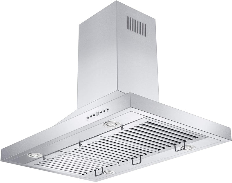 ZLINE Remote Blower Island Mount Range Hood in Stainless Steel