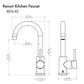 ZLINE Renoir Kitchen Faucet with Color Options