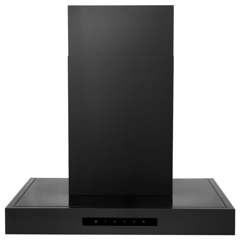 ZLINE Wall Mount Range Hood in Black Stainless Steel