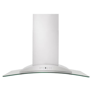 ZLINE Wall Mount Range Hood in Stainless Steel & Glass - KN