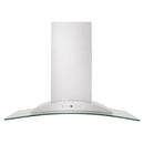 ZLINE Wall Mount Range Hood in Stainless Steel & Glass - KN