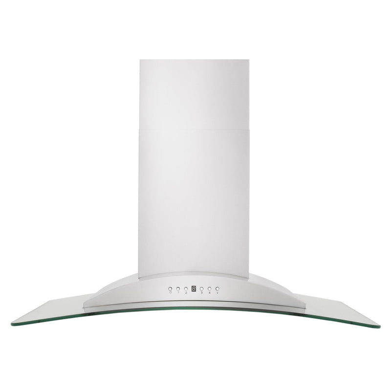 ZLINE Wall Mount Range Hood in Stainless Steel & Glass - KN