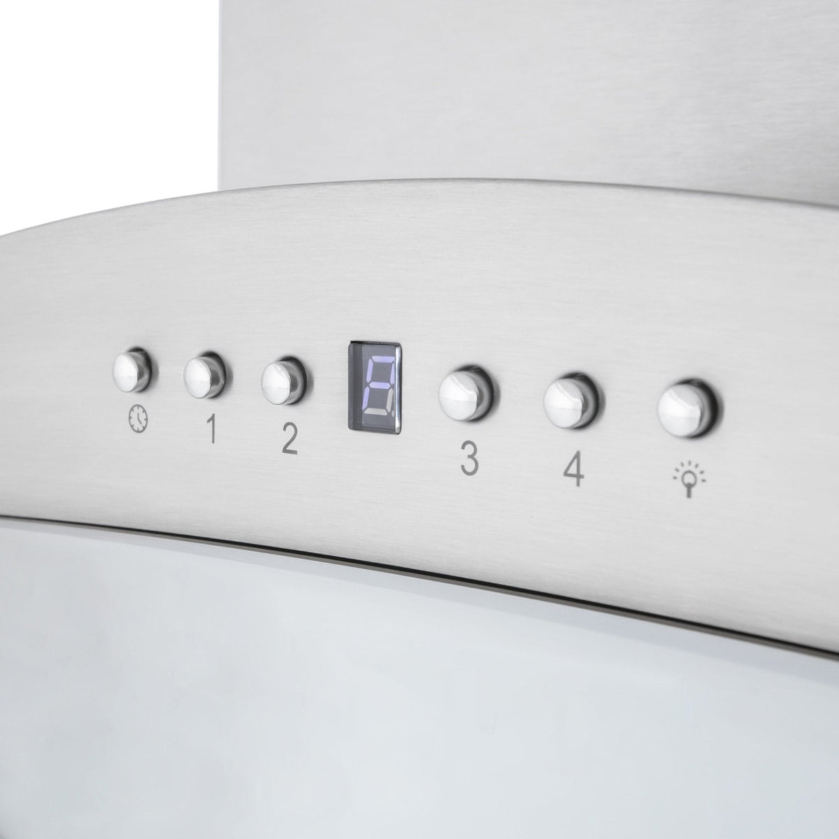 ZLINE Wall Mount Range Hood in Stainless Steel & Glass - KN