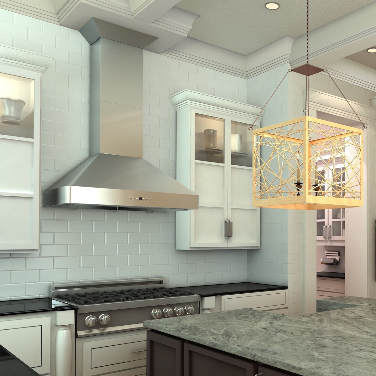 ZLINE Wall Mount Range Hood in Stainless Steel - KF2