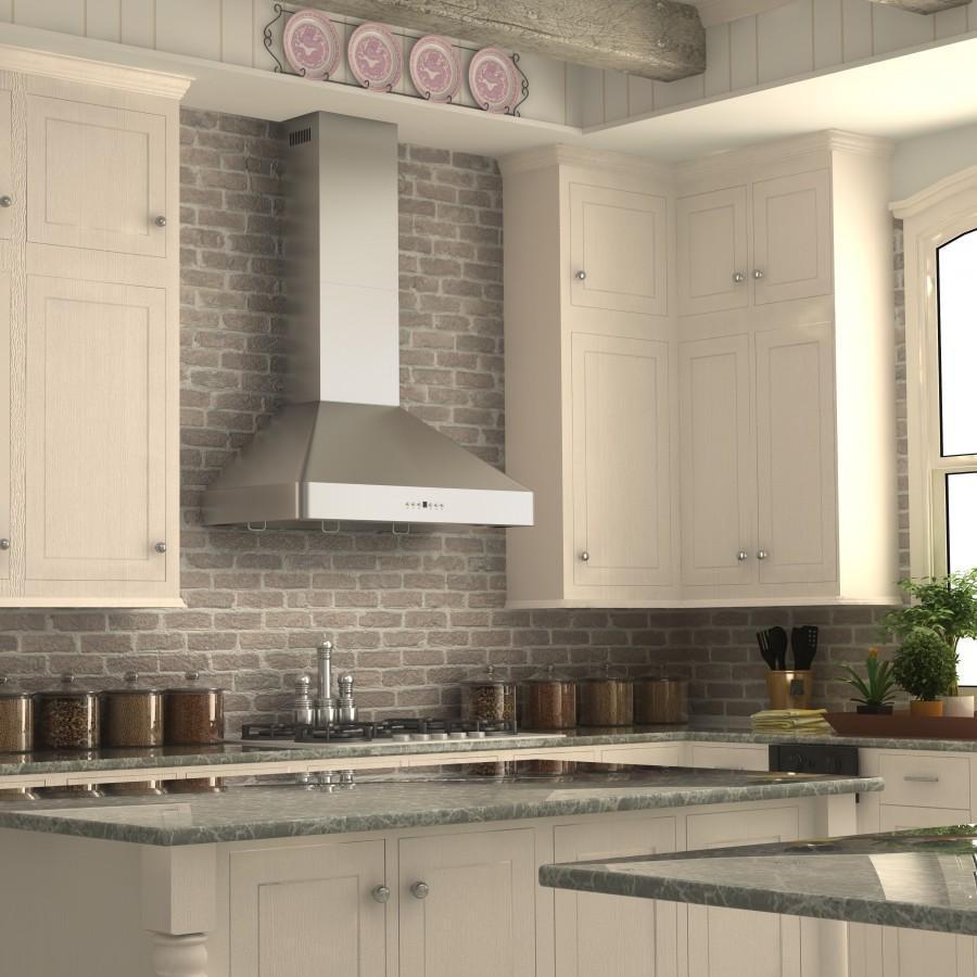 ZLINE Wall Mount Range Hood in Stainless Steel - KF2