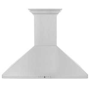 ZLINE Wall Mount Range Hood in Stainless Steel with Built-in CrownSound Bluetooth 