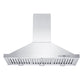 ZLINE Wall Mount Range Hood in Stainless Steel with Crown Molding