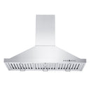ZLINE Wall Mount Range Hood in Stainless Steel with Crown Molding