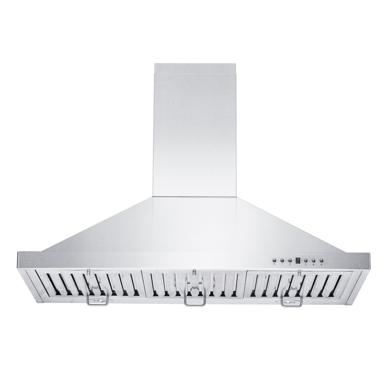 ZLINE Wall Mount Range Hood in Stainless Steel with Crown Molding