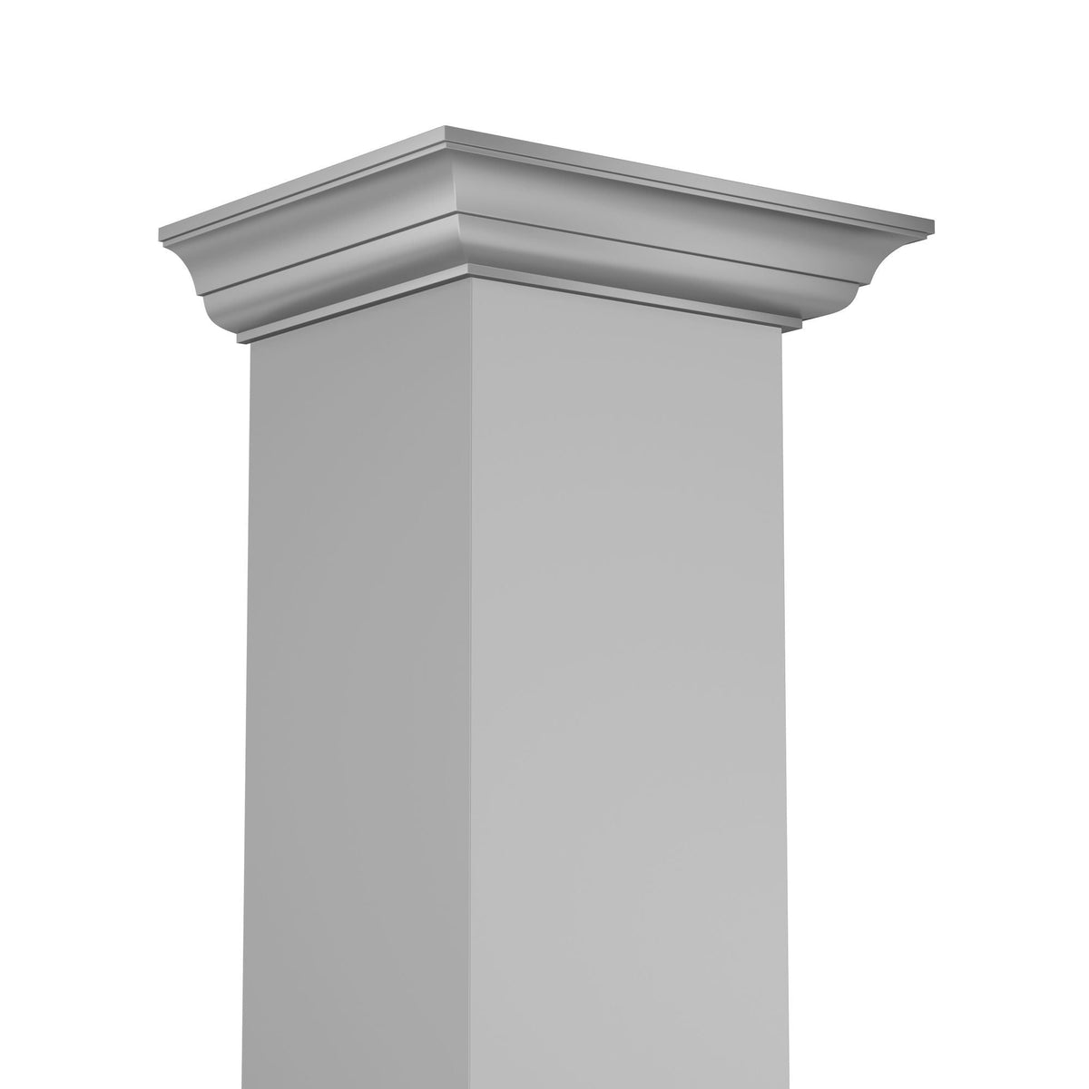 ZLINE Wall Mount Range Hood in Stainless Steel with Crown Molding