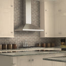 ZLINE Wall Mount Range Hood in Stainless Steel with Crown Molding - KL2CRN