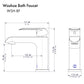 ZLINE Washoe Bath Faucet in Chrome