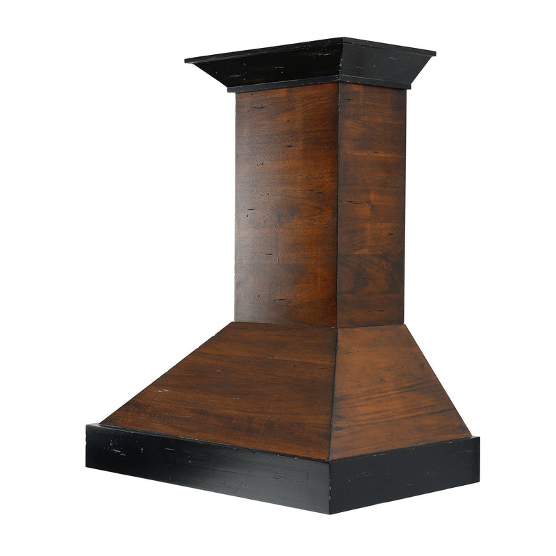 ZLINE Wooden Wall Mount Range Hood in Antigua and Walnut