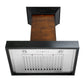 ZLINE Wooden Wall Mount Range Hood in Antigua and Walnut