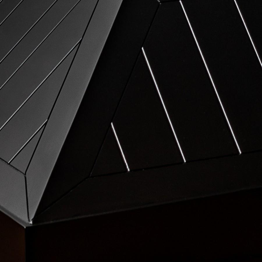 ZLINE Wooden Wall Mount Range Hood in Black - Includes Motor - KPCC