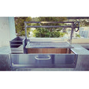 Tagwood BBQ Santa Maria Argentine Wood Fire & Charcoal Grill Built in | BBQ05SS-