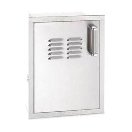 Fire Magic 14" Premium Flush Single Access Door w/ Tank Tray and Louvers