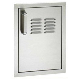 Fire Magic 14" Premium Flush Single Access Door w/ Tank Tray and Louvers