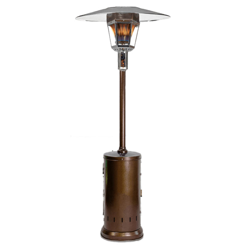 RADtec 96" Real Flame Natural Gas Patio Heater - Antique Bronze Finish