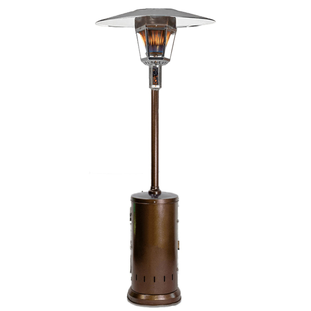 RADtec 96" Real Flame Propane Patio Heater - Antique Bronze Finish