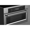 Kucht 5-Piece Appliance Package - 30-Inch Dual Fuel Range, Refrigerator, Wall Mount Hood, Dishwasher, & Microwave Oven in Stainless Steel - MyBBQDirect