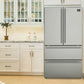 Forno 3-Piece Appliance Package - 36-Inch Dual Fuel Range, 36-Inch Refrigerator & Wall Mount Hood in Stainless Steel