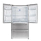 Forno 4-Piece Pro Appliance Package - 36-Inch Dual Fuel Range, Refrigerator, Microwave Drawer, & 3-Rack Dishwasher in Stainless Steel