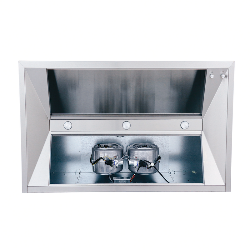 48" Vent Hood w/ 1200 CFM Blowers - RVH48