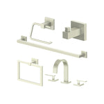 ZLINE Bliss Bathroom Package with Faucet, Towel Rail, Hook, Ring and Toilet Paper Holder with Color Options (5BP-BLSACCF) - MyBBQDirect