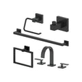 ZLINE Bliss Bathroom Package with Faucet, Towel Rail, Hook, Ring and Toilet Paper Holder with Color Options (5BP-BLSACCF) - MyBBQDirect