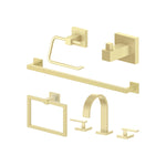 ZLINE Bliss Bathroom Package with Faucet, Towel Rail, Hook, Ring and Toilet Paper Holder with Color Options (5BP-BLSACCF) - MyBBQDirect