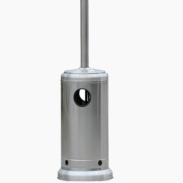 RADtec 96" Real Flame Natural Gas Patio Heater Stainless Steel Finish