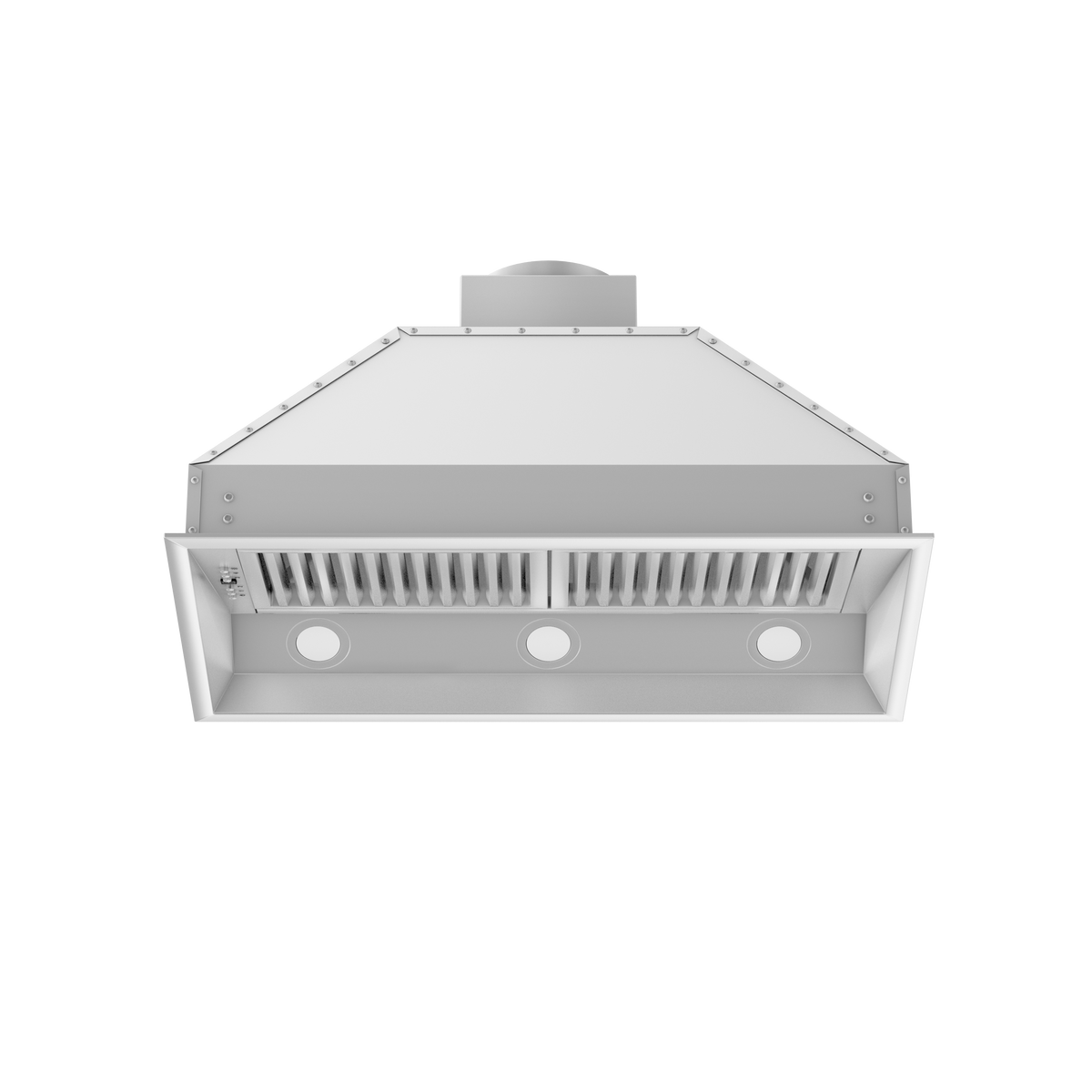 ZLINE 34 in. Ducted Wall Mount Range Hood Insert in Outdoor Approved Stainless Steel (698-304) - MyBBQDirect