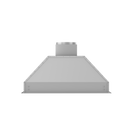 ZLINE 34 in. Ducted Wall Mount Range Hood Insert in Outdoor Approved Stainless Steel (698-304) - MyBBQDirect