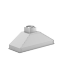 ZLINE 34 in. Ducted Wall Mount Range Hood Insert in Outdoor Approved Stainless Steel (698-304) - MyBBQDirect