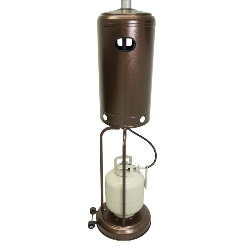 RADtec 96" Real Flame Natural Gas Patio Heater - Antique Bronze Finish