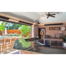 RADtec 43" Zero Light Electric Patio Heater E18-IR-RDT-HTR