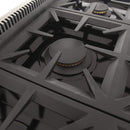 Kucht 36-Inch Gas Range in Stainless Steel with Blue Knob (KFX360-B)