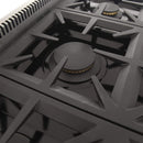 Kucht 36-Inch Gas Range in Stainless Steel with Black Knob (KFX360-K)