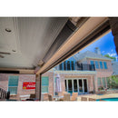 RADtec 44" WiFi Smart Controlled Zero Light Patio Heater 18R-WF-SMR-CNT