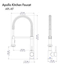 ZLINE Apollo Kitchen Faucet (APL-KF) - MyBBQDirect