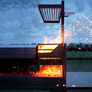 Tagwood BBQ Argentine Santa Maria Wood Fire & Charcoal Grill with Top Lid | BBQ01SS-