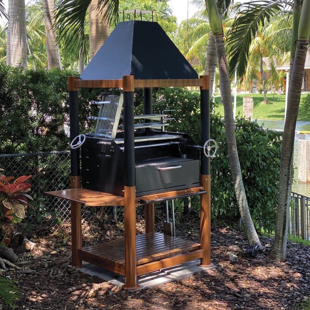 Tagwood BBQ Argentine Wood Fire & Charcoal Grill | BBQ02SI-
