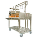 Tagwood BBQ XL Argentine Wood Fire & Charcoal Grill | BBQ23SS -OPEN FIRE COOKING-