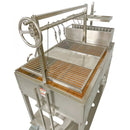 Tagwood BBQ XL Argentine Wood Fire & Charcoal Grill | BBQ23SS -OPEN FIRE COOKING-